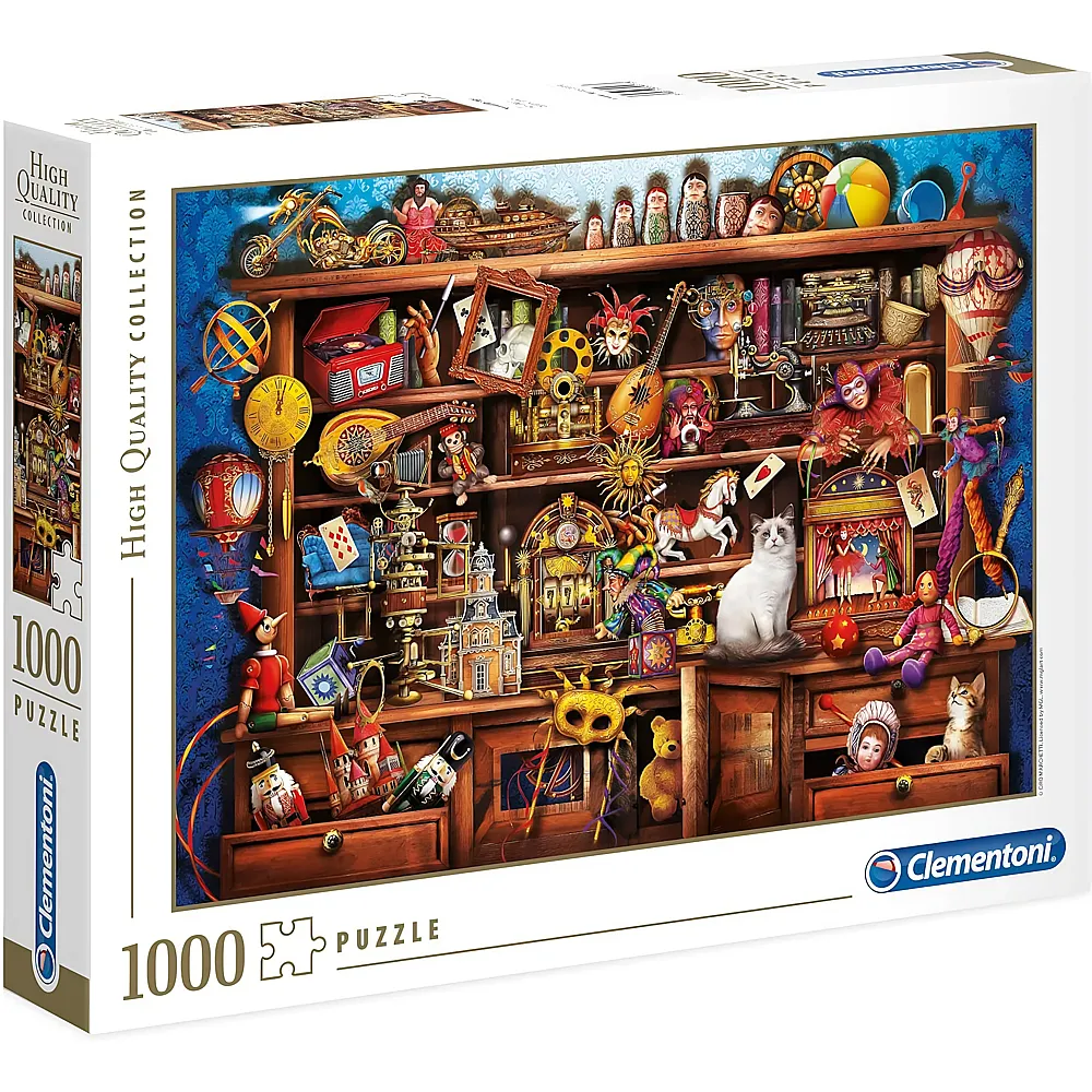 Clementoni Puzzle High Quality Collection Tr�del-Laden - 1000 Teile