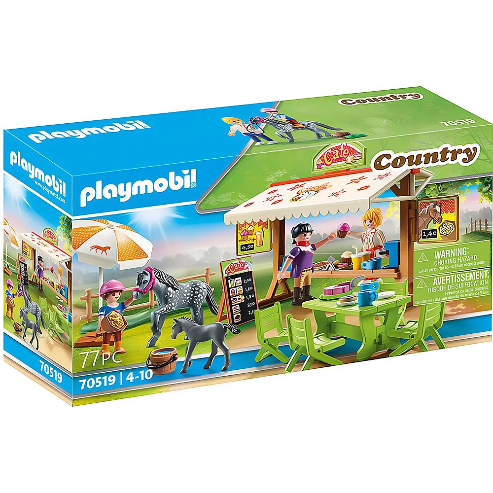PLAYMOBIL Country Pony Caf 70519