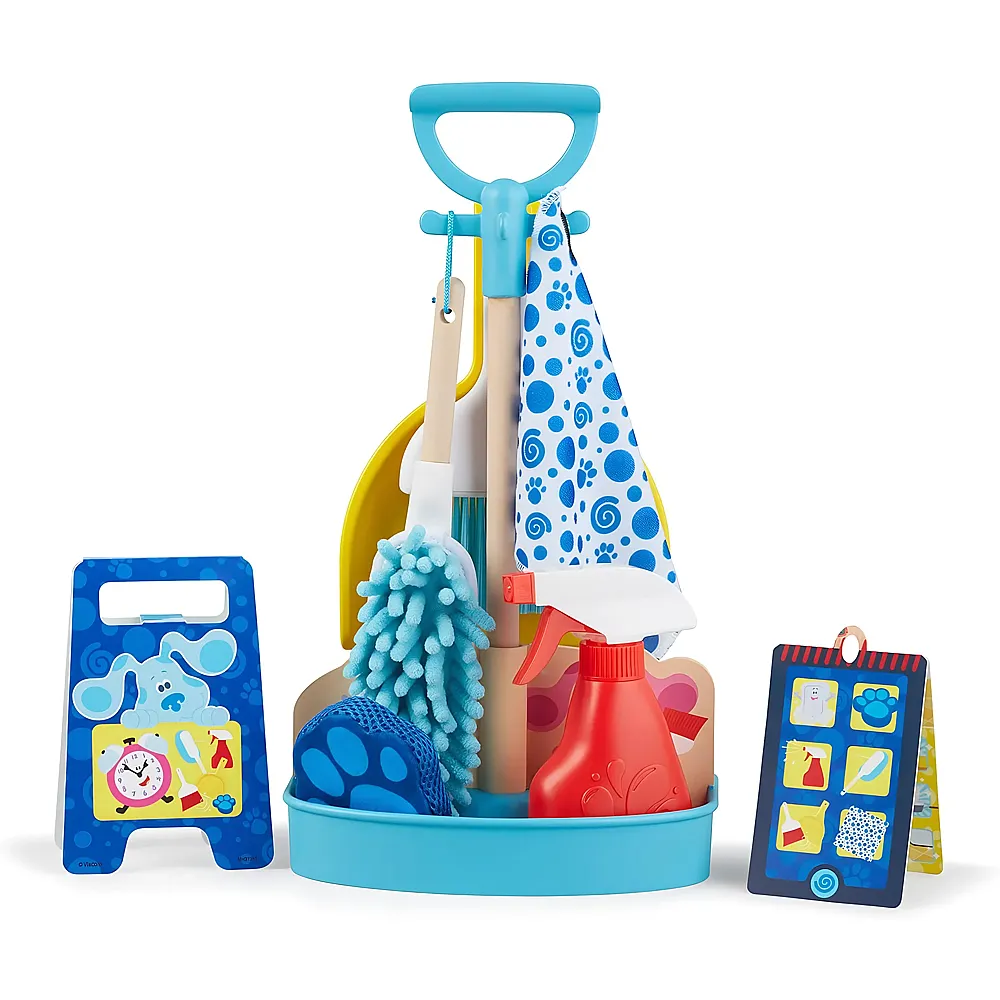 Melissa & Doug Blues Clues & You Spielset Zeit zum Putzen