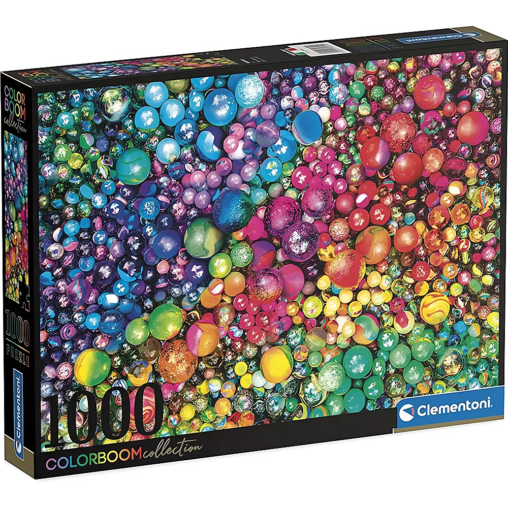 Clementoni Puzzle ColorBoom Murmeln 1000Teile