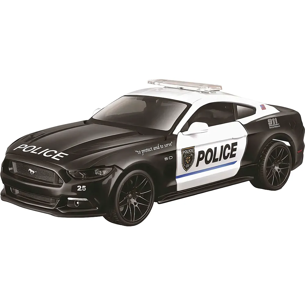 Maisto 1:24 Ford Mustang 2015 GT Police | Die-Cast 1:24