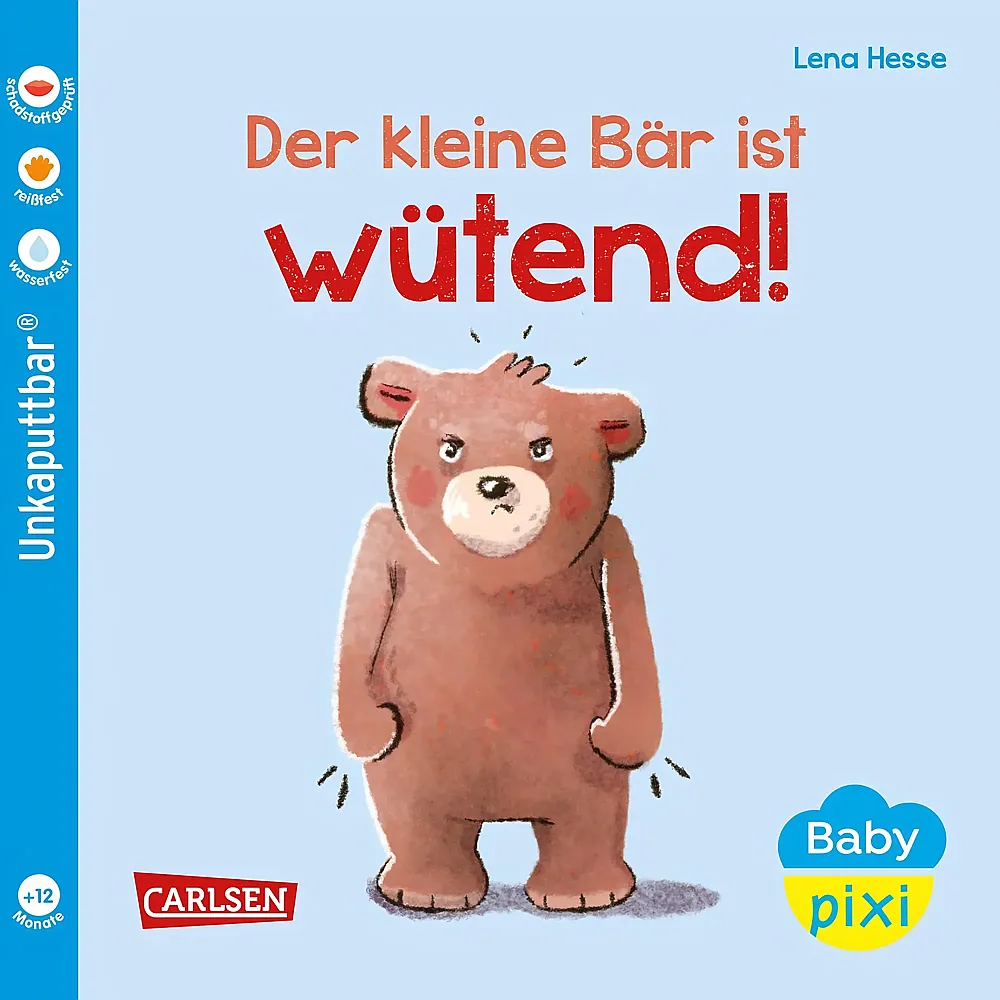 Carlsen Baby Pixi Der kleine B�r ist w�tend Nr.109