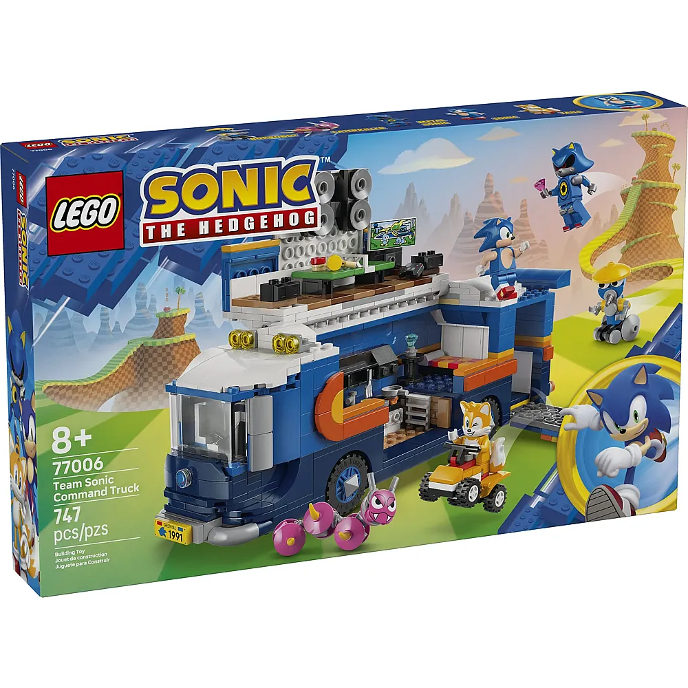 LEGO Team Sonics Kommando-Truck 77006