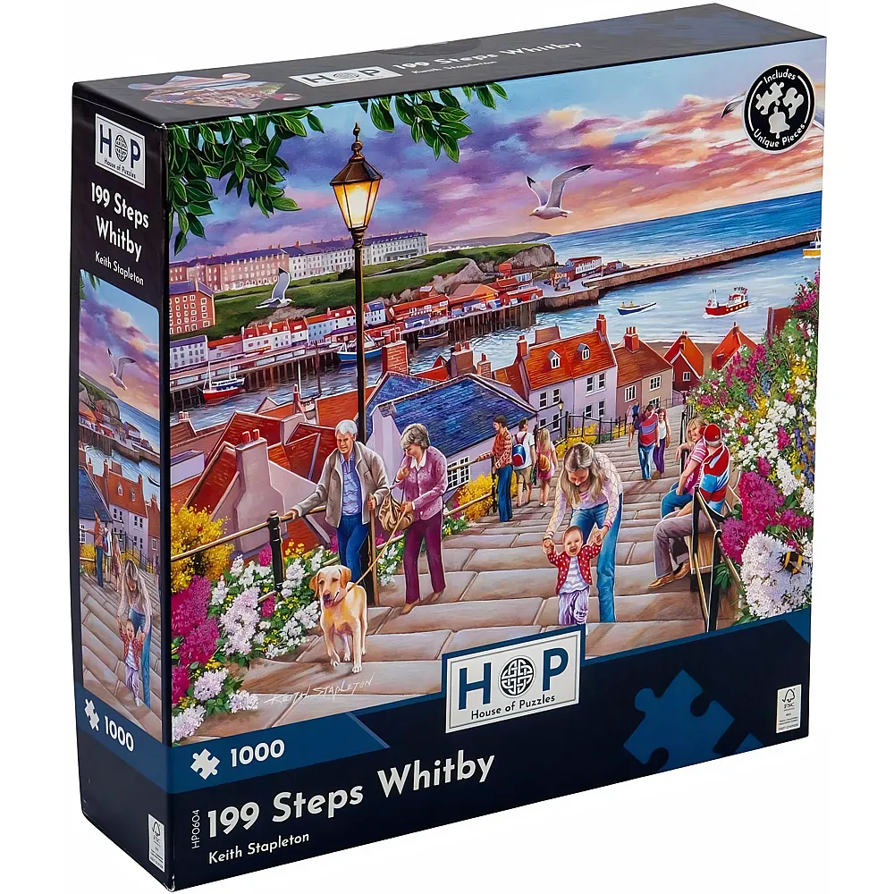 HOP - House of Puzzles 199 Steps Whitby 1000Teile
