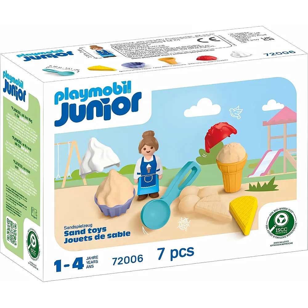 PLAYMOBIL Junior Sand-Eisdiele 72006