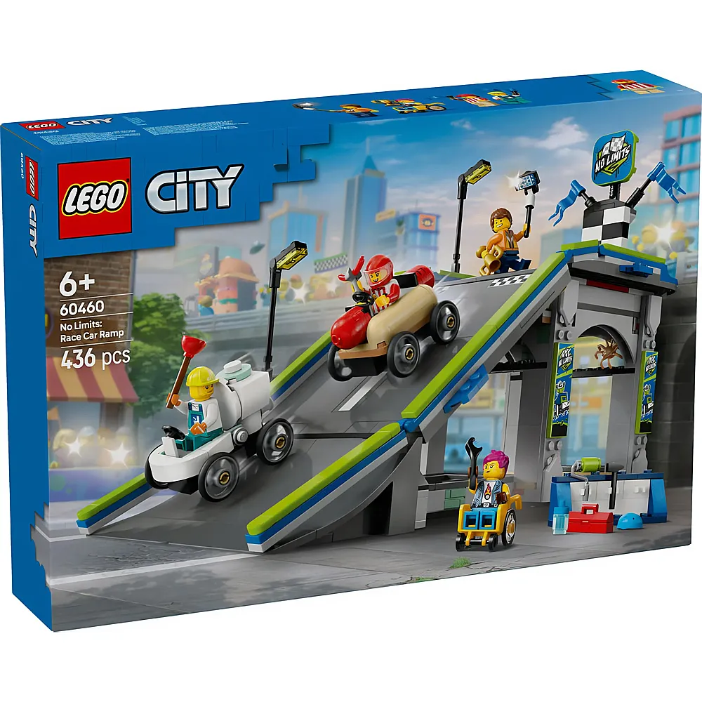 LEGO City Keine Limits: Seifenkistenrennen mit Rampe 60460