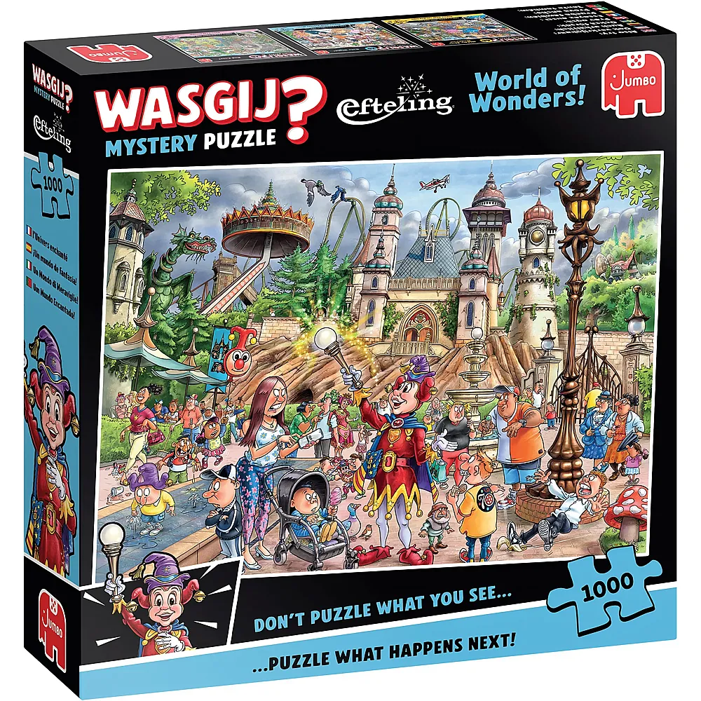 Jumbo Puzzle WASGIJ Efteling World of Wonders - 1000 Teile