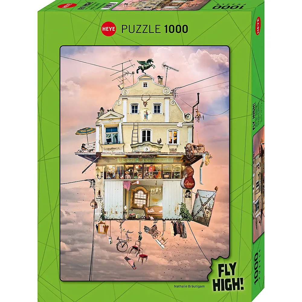 Heye Puzzle Treasure House - 1000 Teile