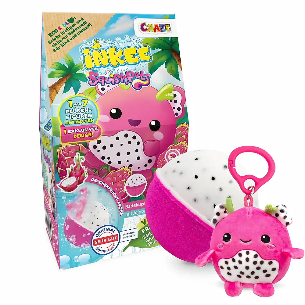 Craze Inkee �berraschungs-Badekugel Squishpets XXL
