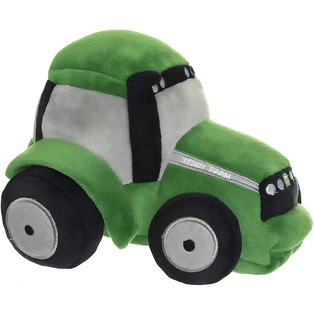 meinspielzeug - Teddykompaniet Teddy Farm Traktor 18cm | Diverse Tiere Plsch