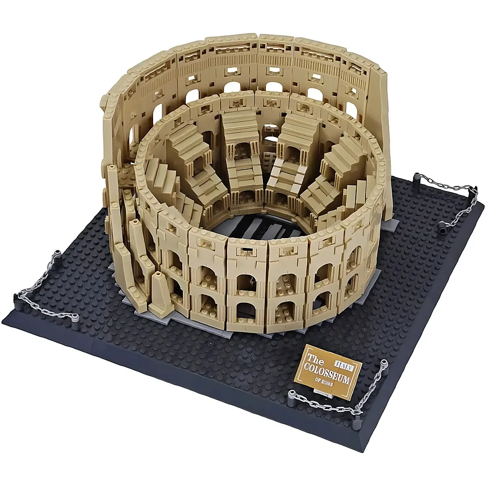 Wange Kolosseum von Rom, Italien 5225 | Klemmbausteine Architektur