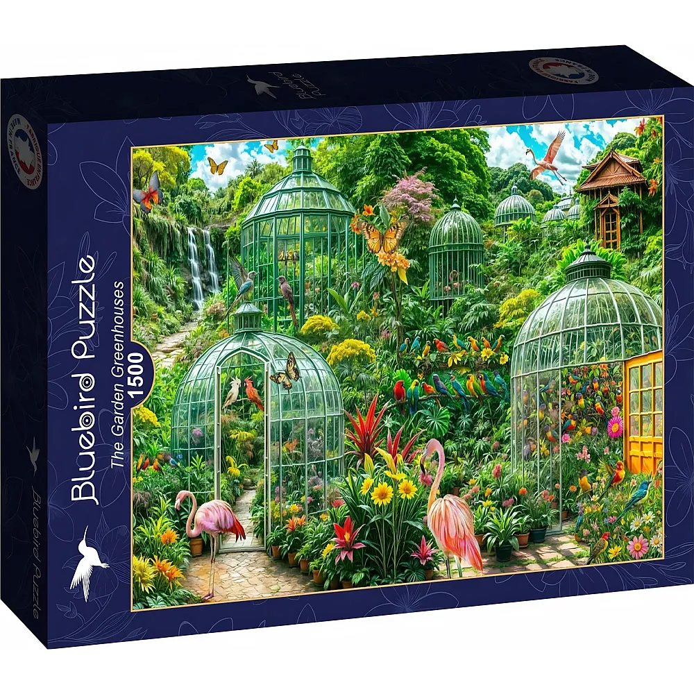 Bluebird Puzzle Puzzle 1500 Teile Die Gew�chsh�user des Gartens