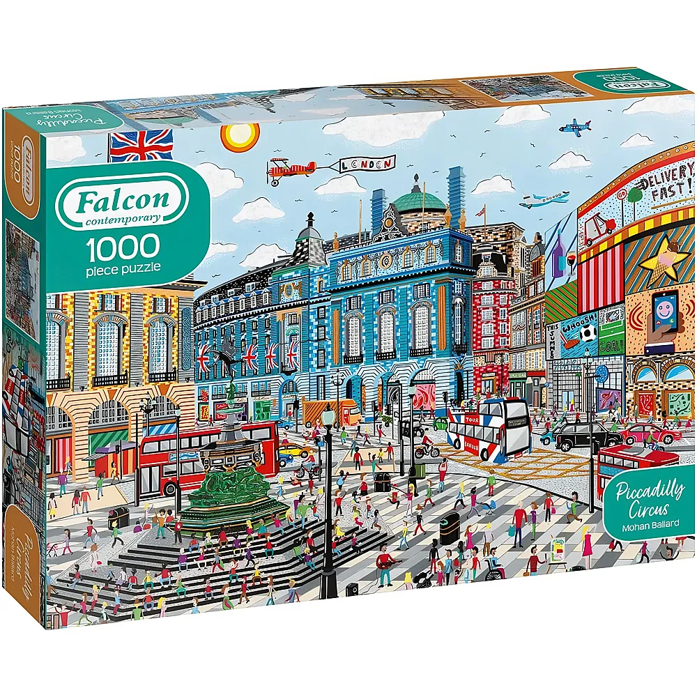Falcon Puzzle Mohan Ballard Piccadilly Circus - 1000 Teile