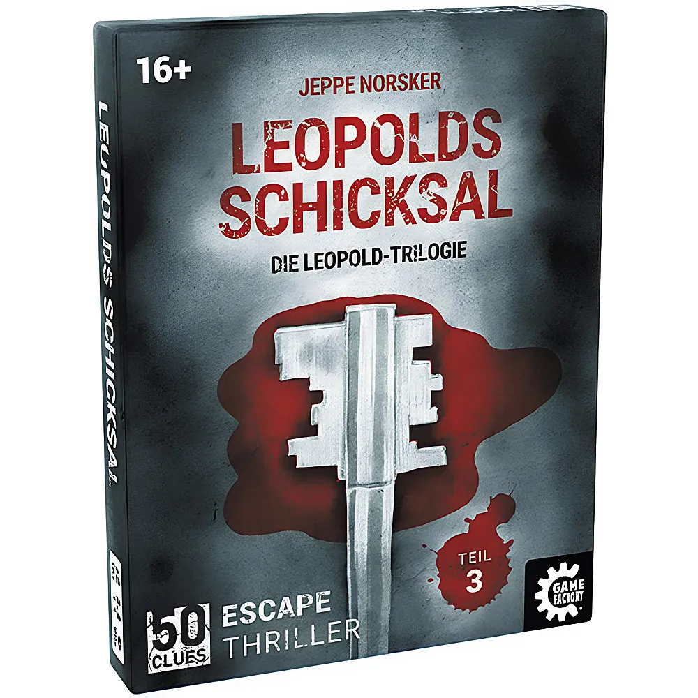 Game Factory Strategie 50 Clues Leopolds Schicksal DE