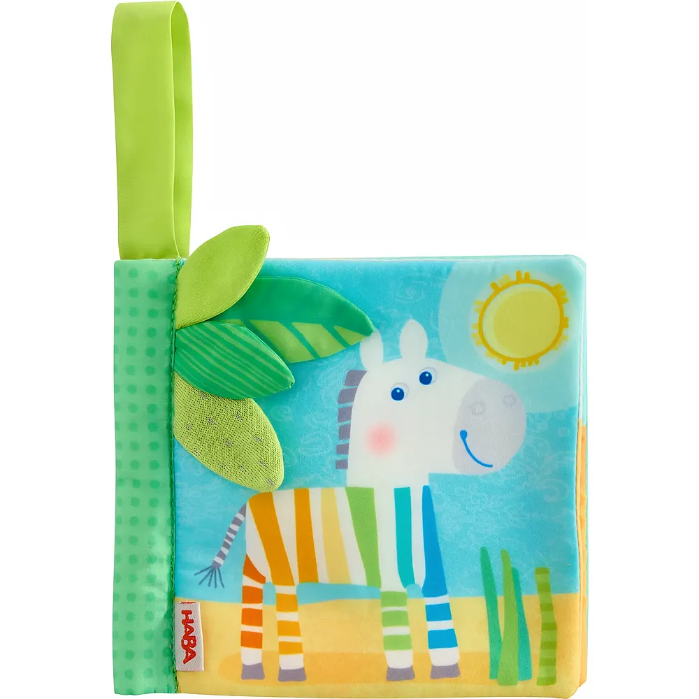 HABA Stoffbuch Zebra