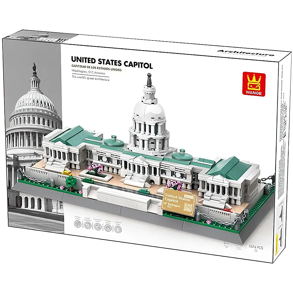 Wange US-Kapitol in Washington 5235