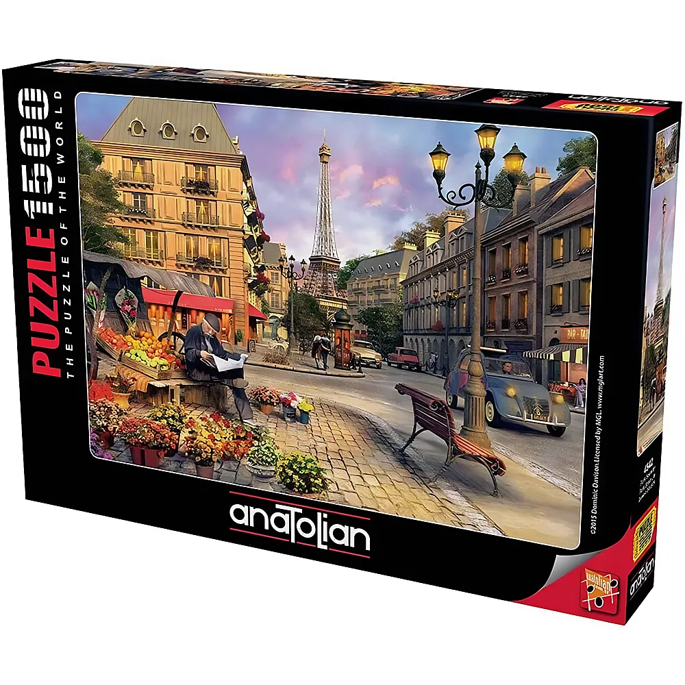 Anatolian Puzzle Paris Street Life - 1500 Teile
