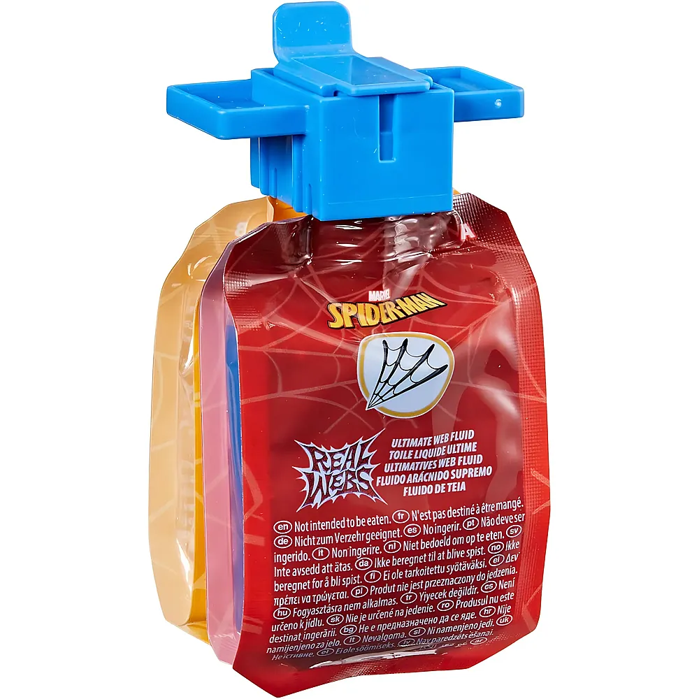 Hasbro SPIDER-MAN-Man Marvel Real Webs Ultimatives Web Fluid Nachf�llpack f�r den Real Webs Super Web-Blaster, Netze wie Spiderman herstellen, f�r Kinder ab 5 Jahren
