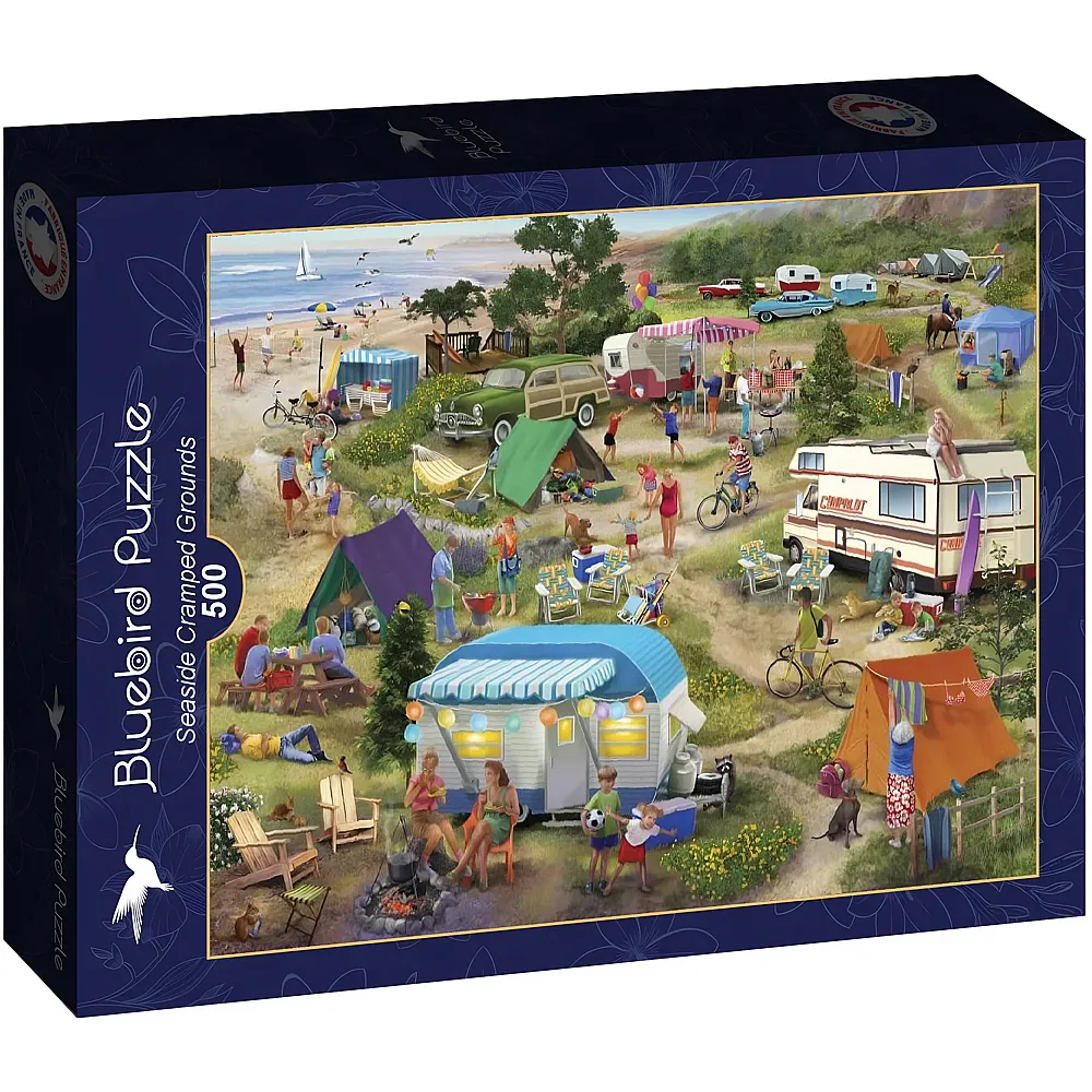 Bluebird Puzzle Seaside Cramped Grounds - 500 Teile