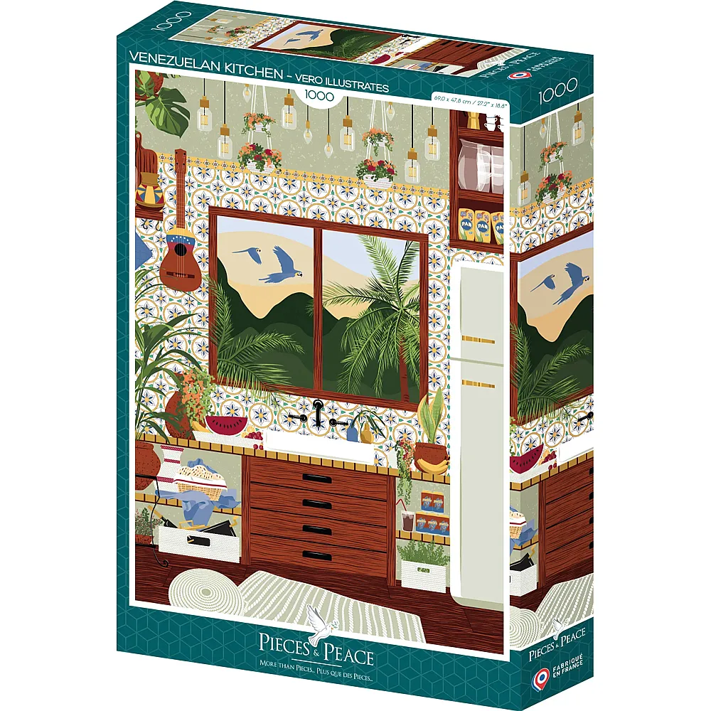 Pieces & Peace Puzzle Venezolanische K�che - 1000 Teile