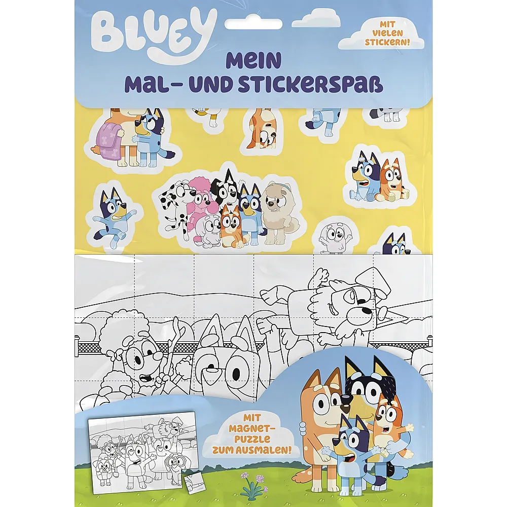 Panini Bluey: Mein Mal- und Stickerspa