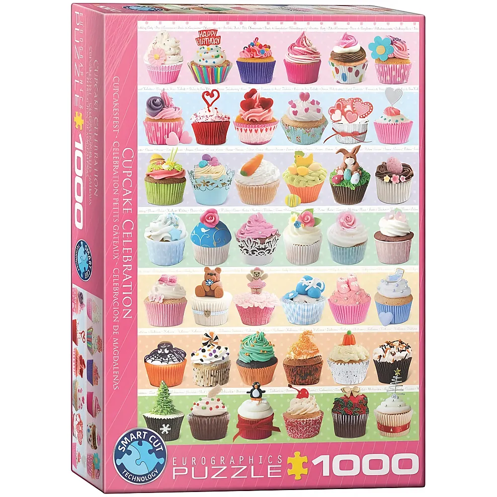 Eurographics Puzzle Cupcake Celebration - 1000 Teile | Puzzle 1000 Teile