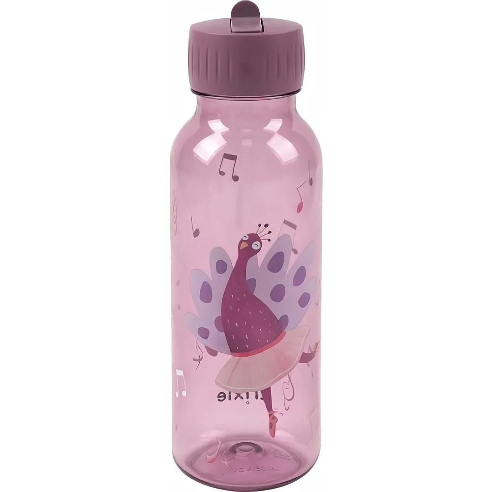 Trixie Trinkflasche Tritan 500ml Ballerina Pfau