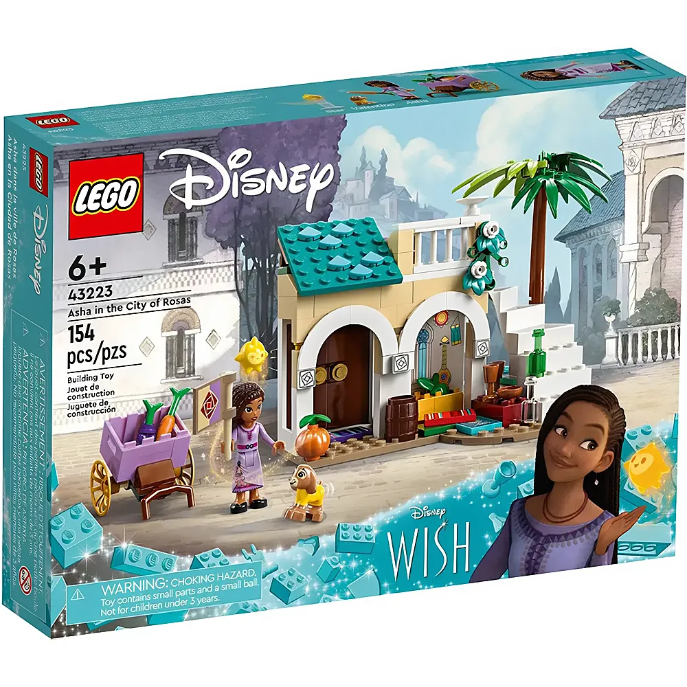LEGO Disney Princess Asha in der Stadt Rosas 43223