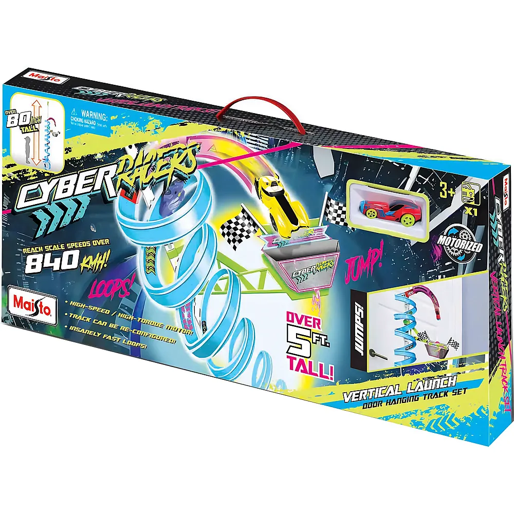 Maisto Cyber Racers Vertical Launch Track Set
