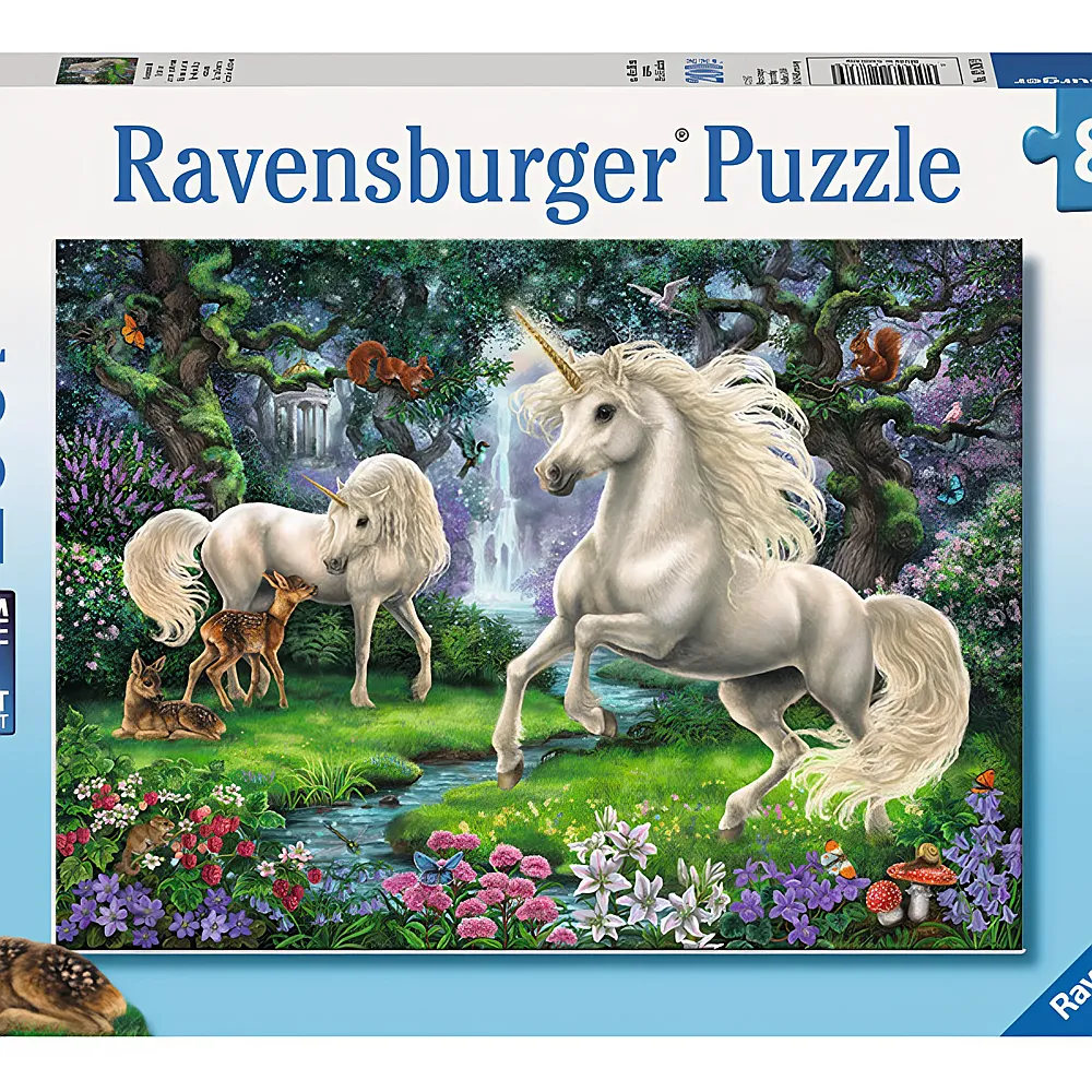 Ravensburger Puzzle Geheimnisvolle Einhrner 200XXL