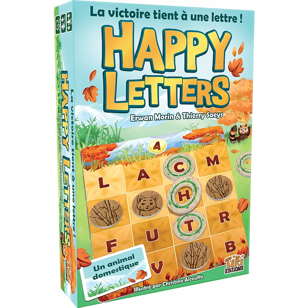 Tiki Editions Happy Letters FR