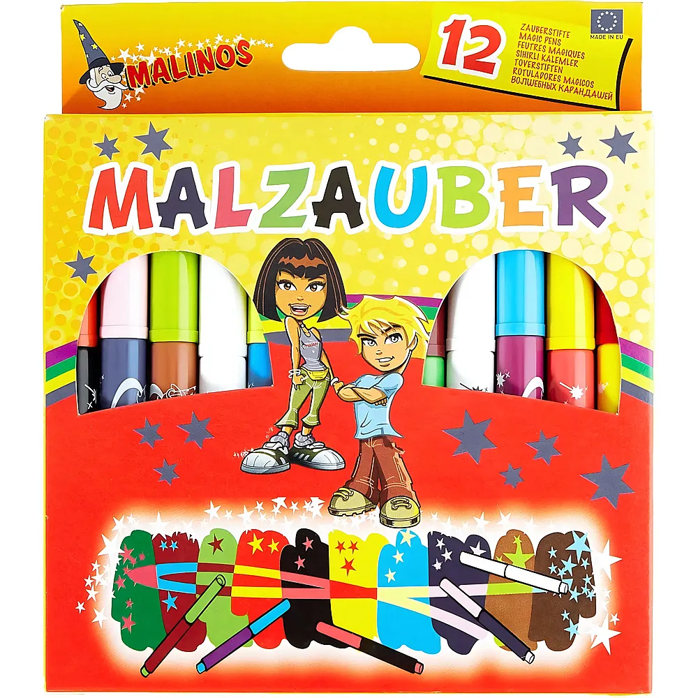 Malinos Zauberstifte - 12 Teile