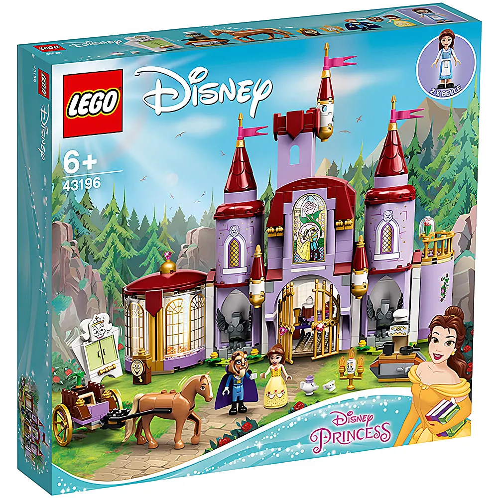 LEGO Disney Princess Belles Schloss 43196
