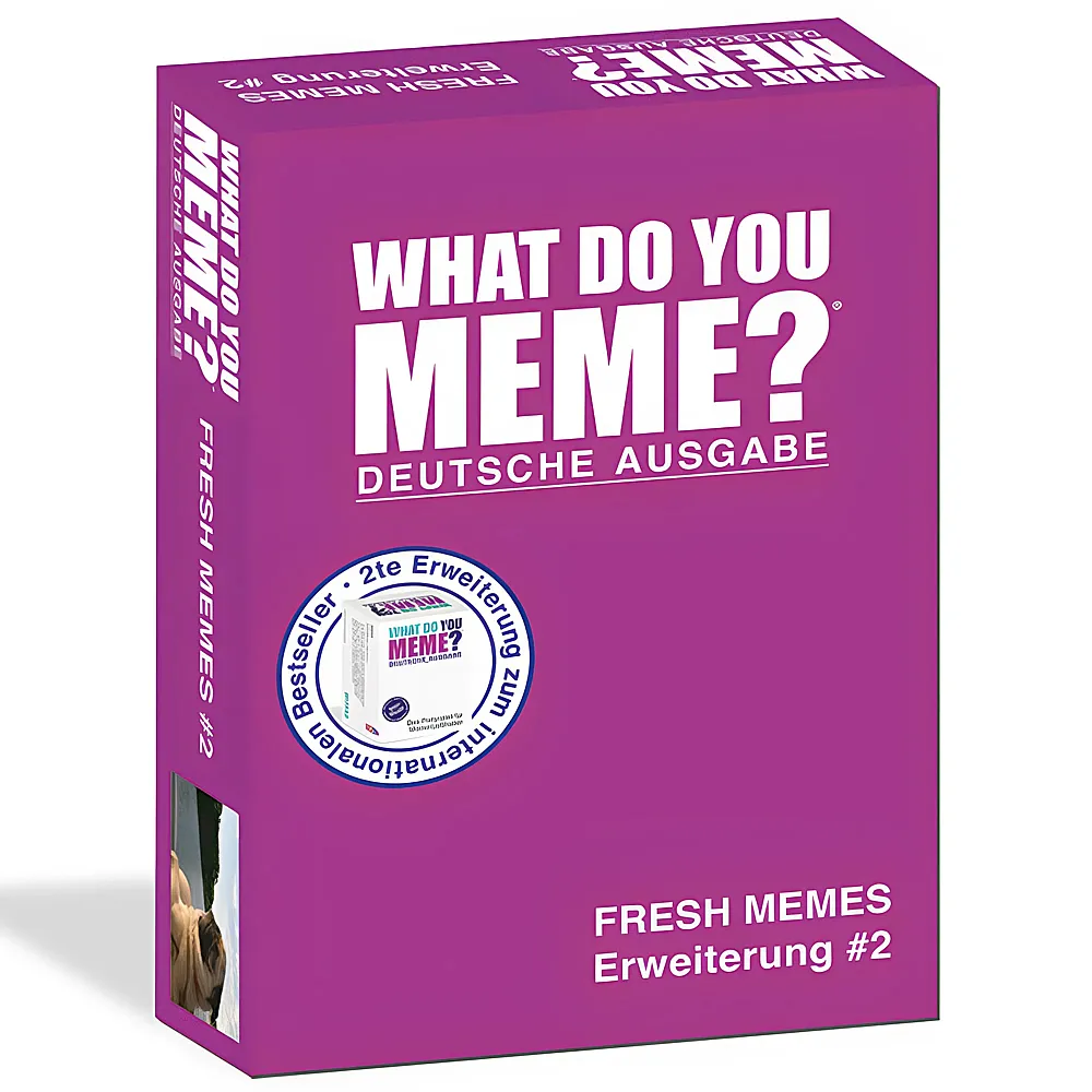 HUCH Spiele What Do You Meme - Fresh Memes 2 Erwachsene DE