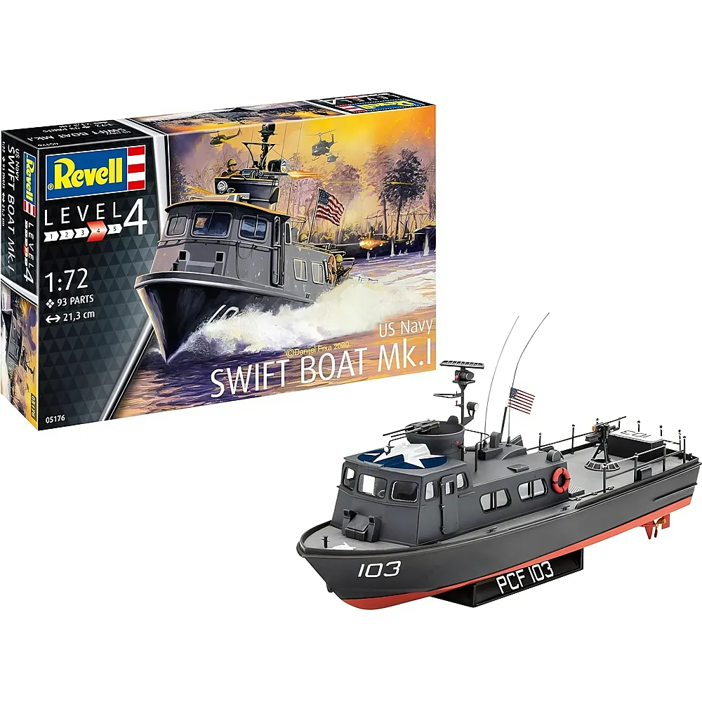 Revell Level 4 US Navy Swift Boat MkI