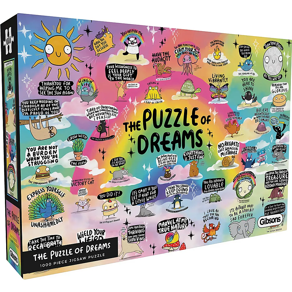 Gibsons Puzzle Das Puzzle der Tr�ume - 1000 Teile
