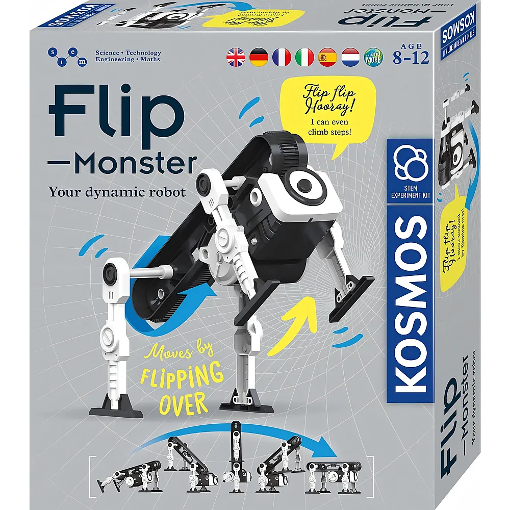 Kosmos Flip Monster Spielset - Mehrsprachig