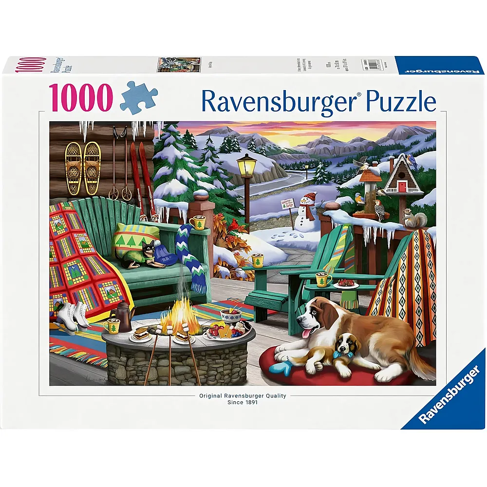 Ravensburger Puzzle Wohlf�hlabend - 1000 Teile