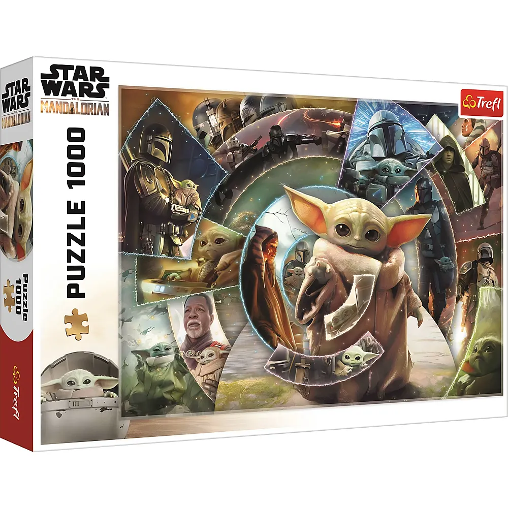 Trefl Puzzle Grogus Reise - Lucasfilm Star Wars the Mandalorian - 1000 Teile