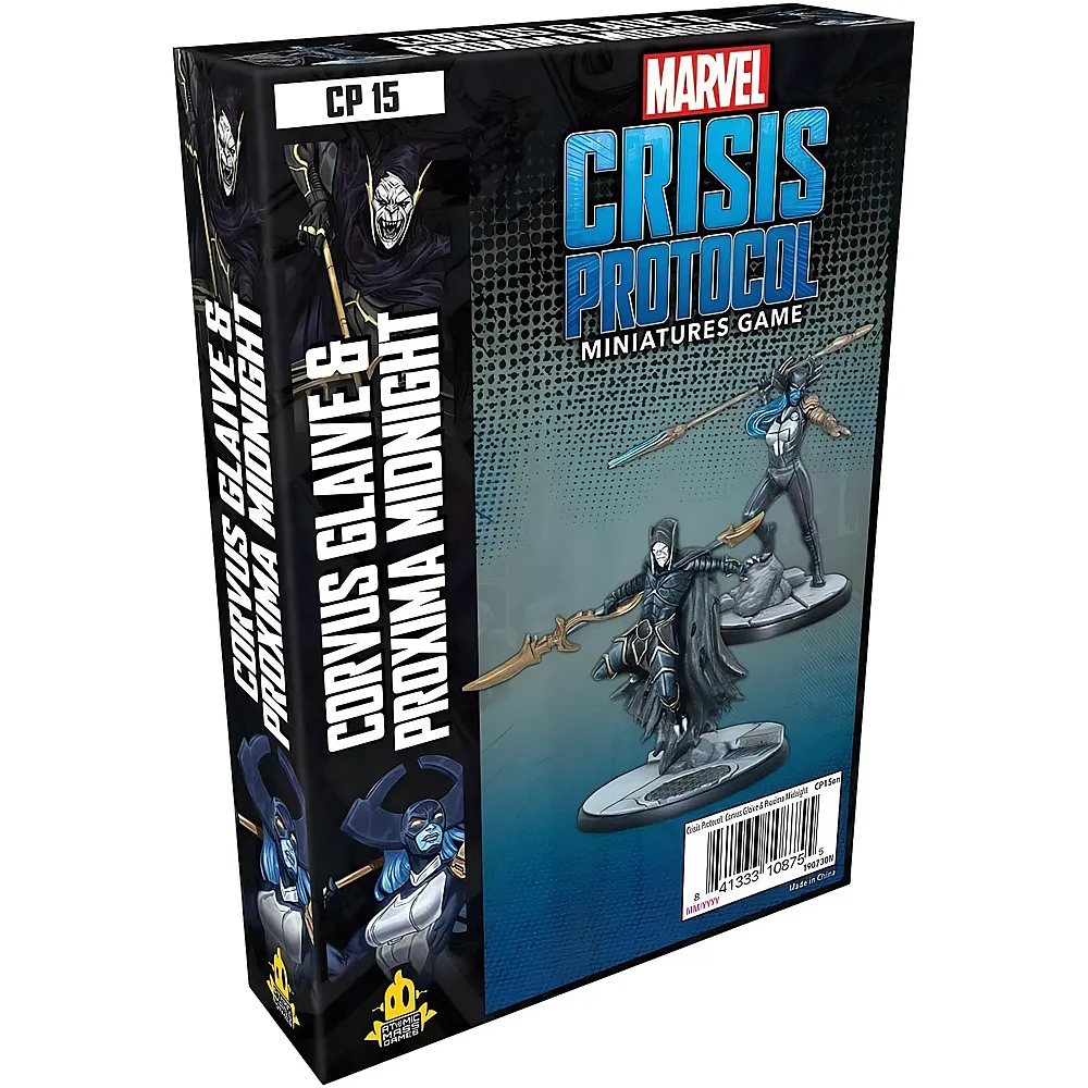 meinspielzeug - Atomic Mass Games Marvel Crisis Protocol: Character Pack: Corvus Glaive and Proxima Midnight, Miniatures Game, Ages 10+, 2+ Players
