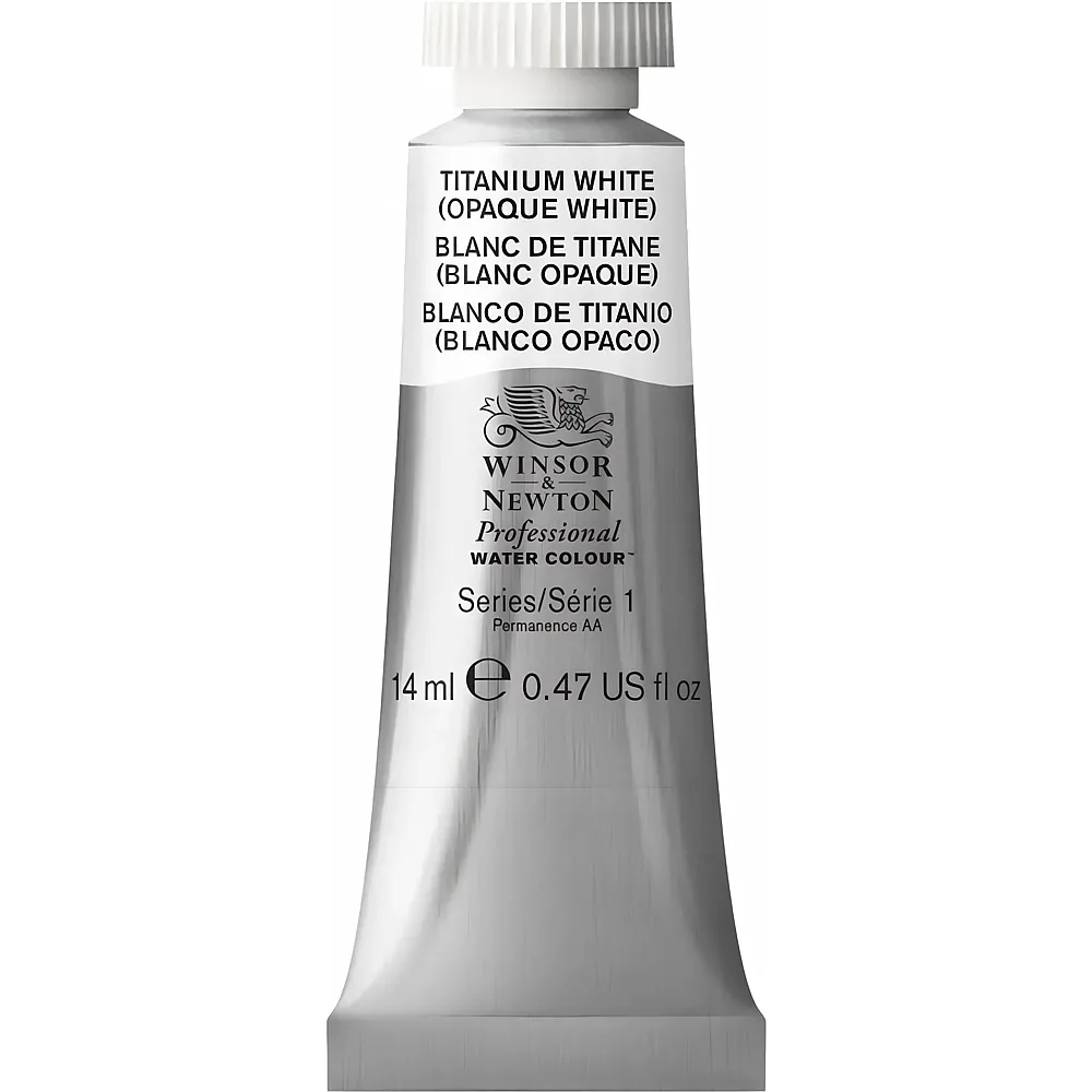 meinspielzeug - Winsor & Newton W&n Prof. Water Colour 14ml Tube Titanweiss opakes Weiss