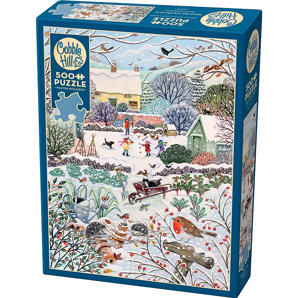 Cobble Hill Puzzle Winterurlaub - 500 Teile