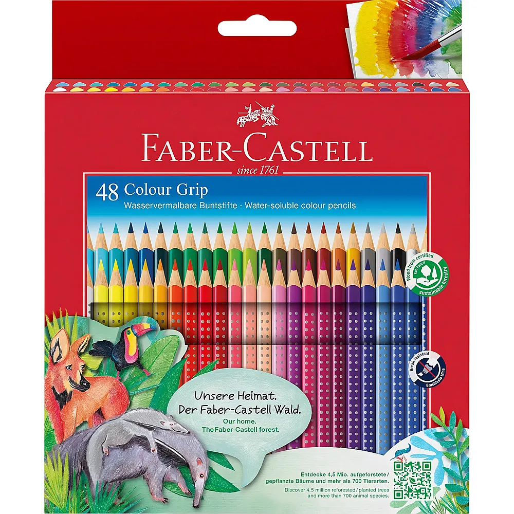 Faber-Castell Colour Grip Farbstifte 48Teile