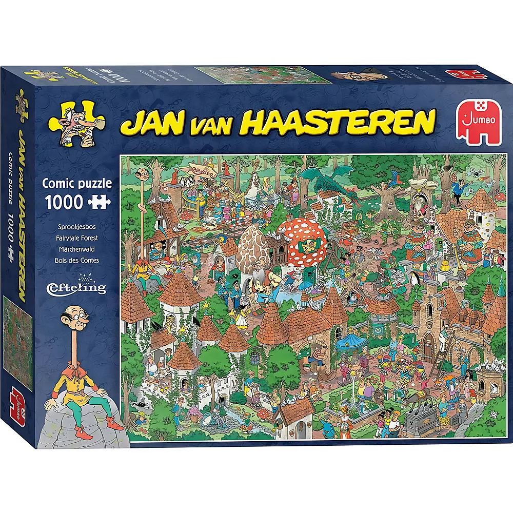Jumbo Puzzle Jan van Haasteren Mrchenwald 1000Teile