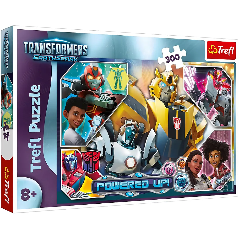 Trefl Puzzle Transformers Earth Spark Powered Up - 300 Teile