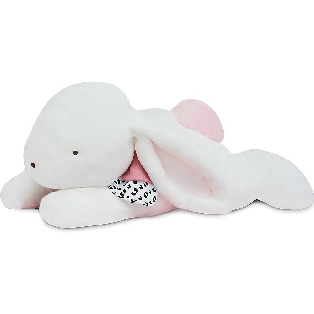 Doudou et Compagnie Happy Blush Hase rosa - 80 cm