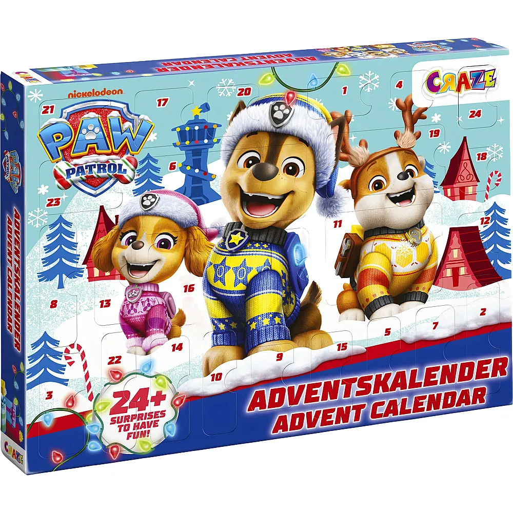 Craze Adventskalender Paw Patrol