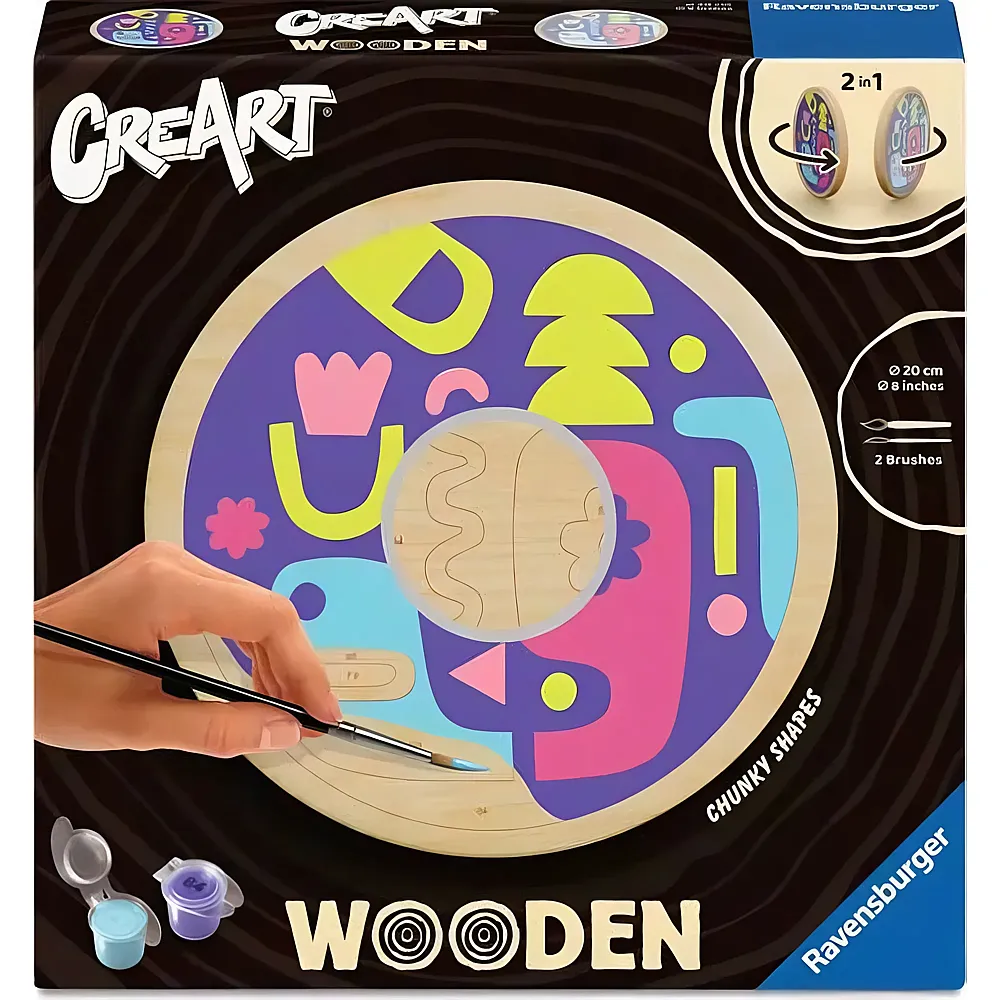 Ravensburger CreArt Wooden Eckige Formen