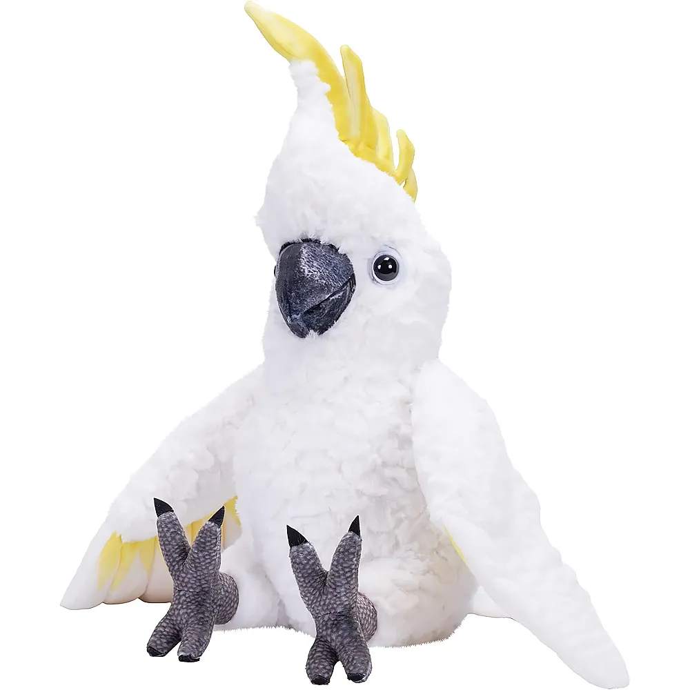 meinspielzeug - Wild Republic Birds Artist Collection Schwefelkakadu - 38 cm | V�gel Pl�sch