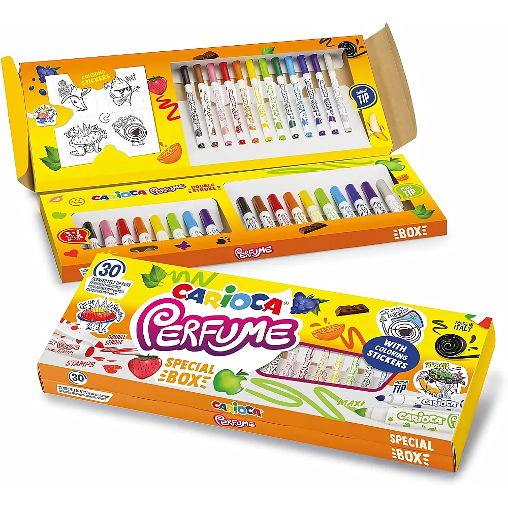 Carioca Fasermaler Perfume Box 30St - Suche